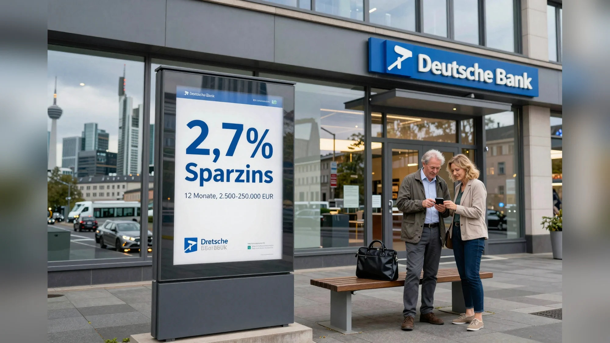 Deutsche Bank 2,7% Sparzins für Neukunden