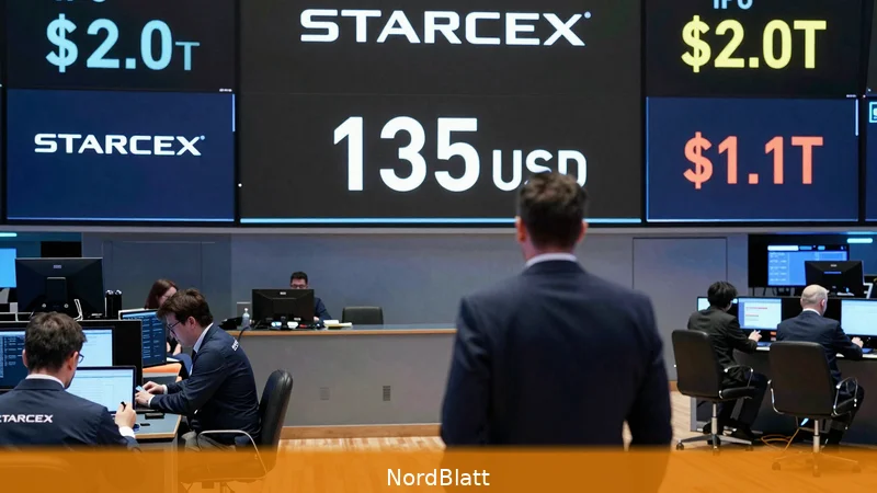 Elon Musk Vermögen über 1,1 Billionen US-Dollar