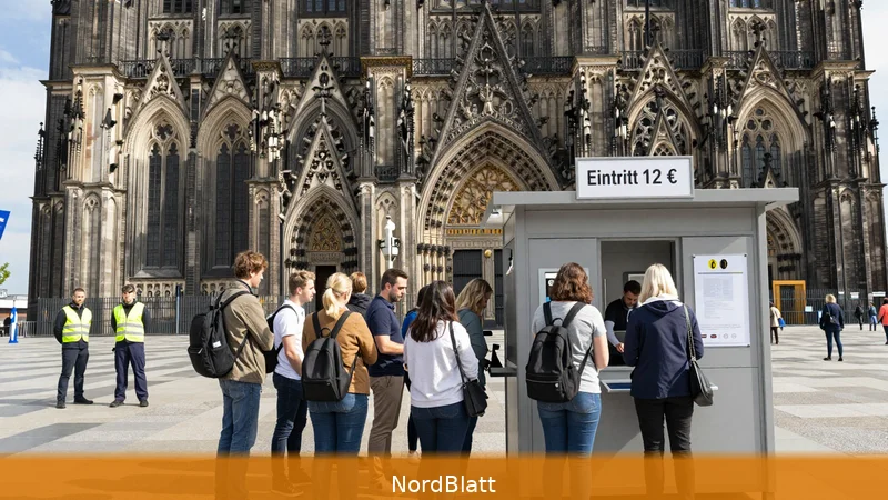 Kölner Dom erhebt ab 1. Juli 12 Euro Eintritt