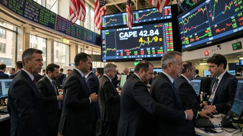 Shiller-KGV 42,84: S&P 500 dicht am Dotcom-Rekord