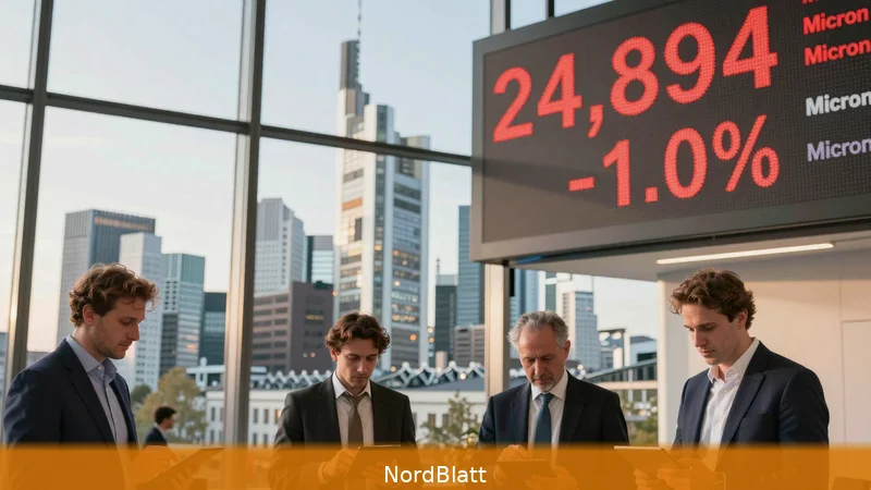 Dax fällt 1,0 Prozent: Ist die KI-Euphorie verflogen?