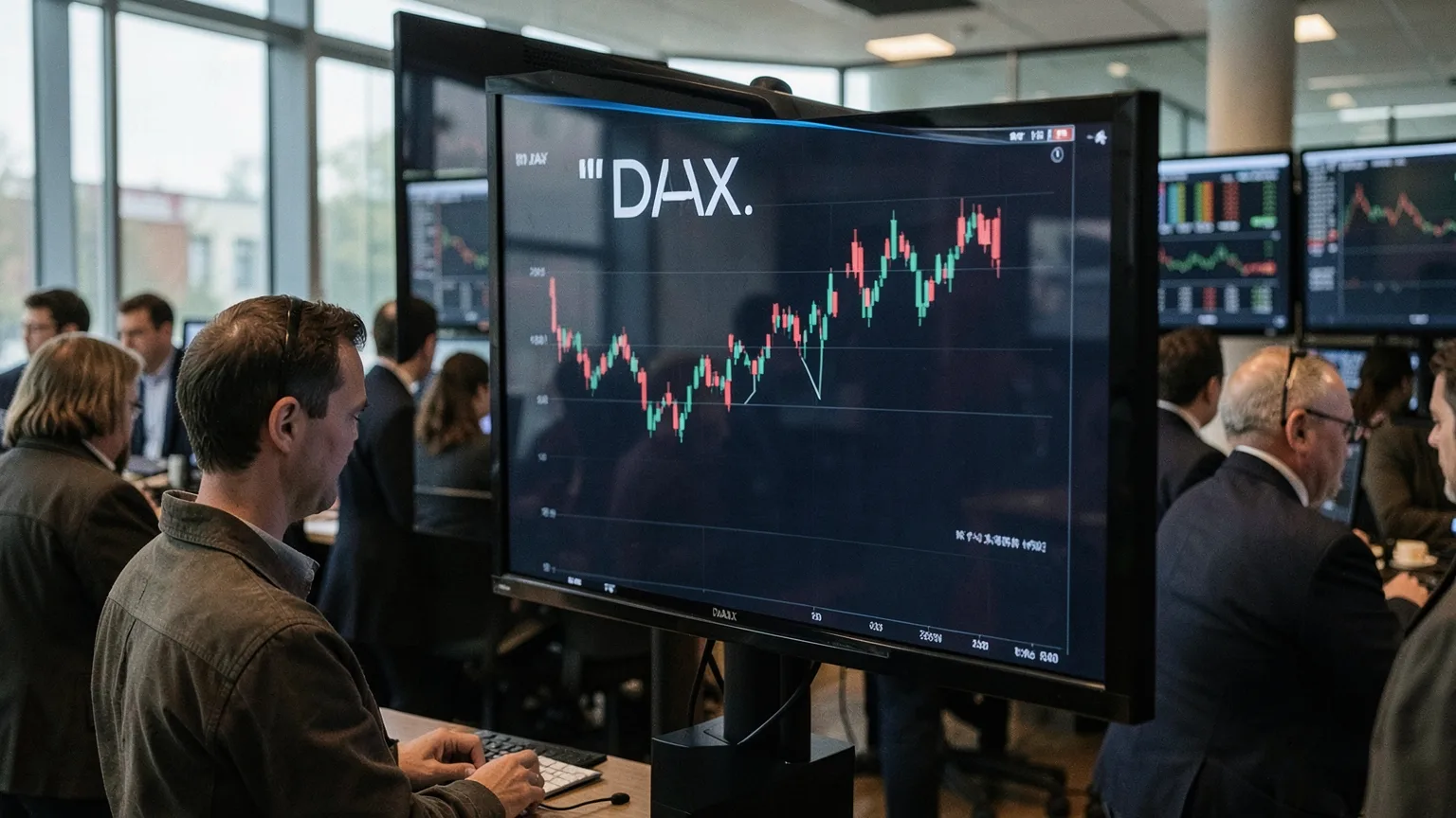 Marktbericht: DAX mit angezogener Handbremse